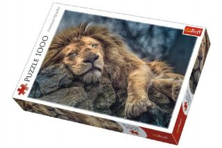 Obrázek z Puzzle Spící lev 1000díků v krabici (6) 